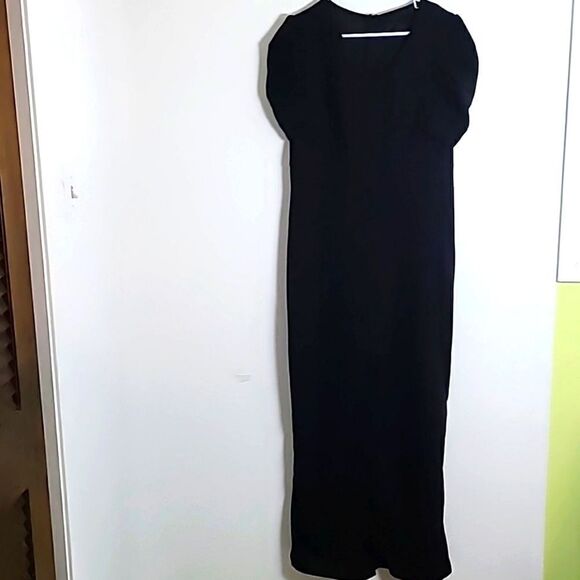 Black Short Sleeve Jumpsuit, Size XL,  NWOT - Picture 1 of 13